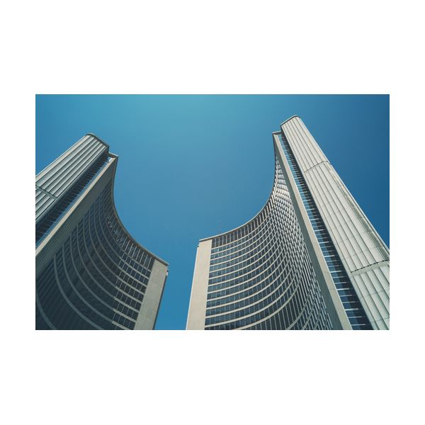Painting 900x600 mm "Toronto City Hall"