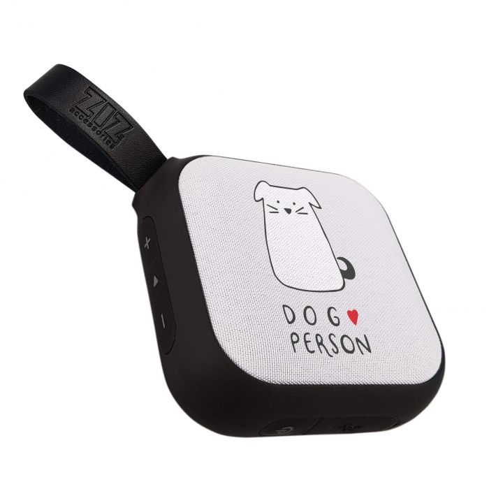 Tragbarer Bluetooth-Lautsprecher ZIZ Ich bin ein Hundeliebhaber (52013)