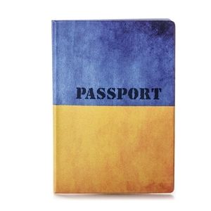 Custodia per passaporto ZIZ "Bandiera dell'Ucraina" (10080)