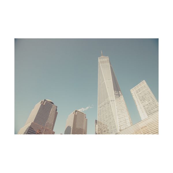Gemälde 600x400 mm „Wolkenkratzer“