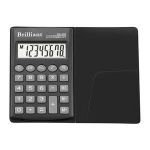 Calculadora de bolsillo Brilliant BS-200, 8 dígitos