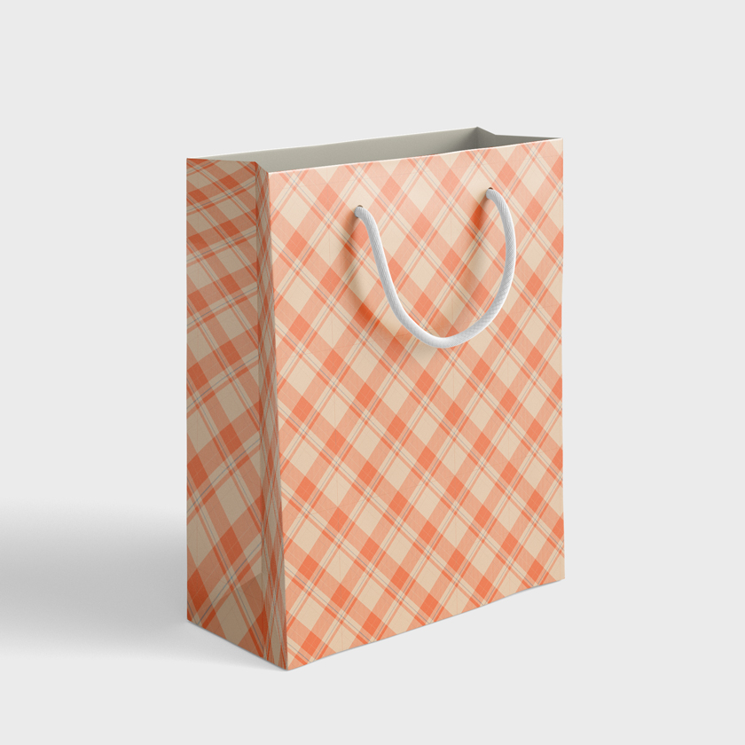 Gift bags. A4 (350×240×90) Men's pattern (WL 03.21-5-9-14)