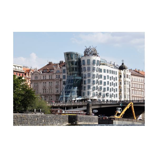 Painting 700x500 mm "Dancing House"