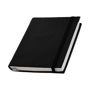 Записная книжка, черная Туксон А6 (White Line)