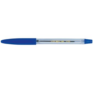 Ручка шариковая (с резиновым грипом) JOBMAX, синий 14031