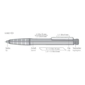 Набор UMA SET 2in1 Ручка+маркер 17465