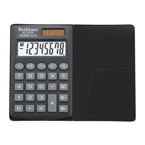 Calcolatrice tascabile Brilliant BS-200X, 8 cifre