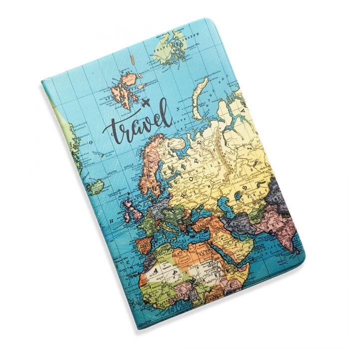 Document cover 5 in 1 "Travel map" ZIZ (49021)