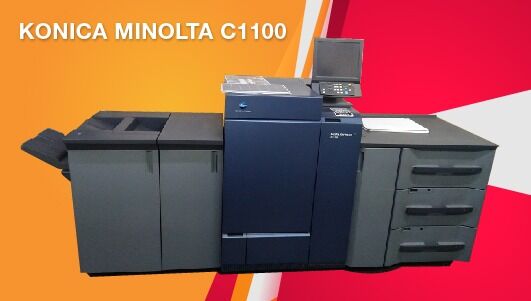 WOLF printing house sells equipment: Konica Minolta C1100