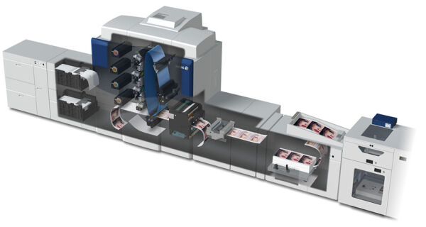 Xerox iGen 150 digital printing machine