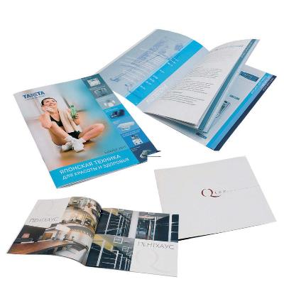 What should a promotional brochure contain?