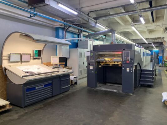 Sheetfed offset printing machine Man Roland 708 Direct Drive