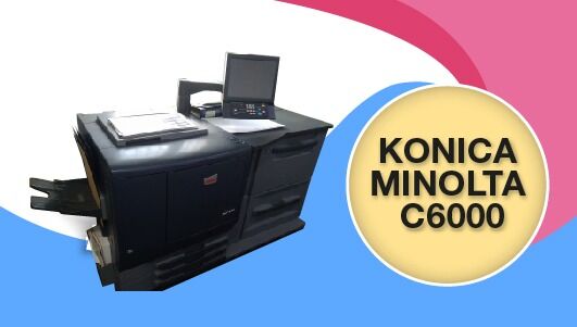 Die Druckerei WOLF verkauft Geräte: Konica Minolta C6000