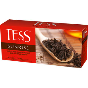 

Чай черный SUNRISE,1,8г х 25, "Tess", пакет