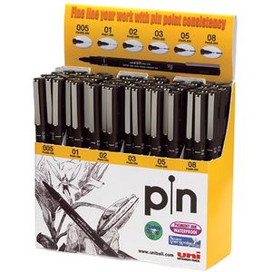 

Дисплей с 60 лайнерами PiN fine line, черный