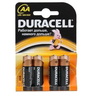 

Элемент питания (батарейка) DURACELL LR6 (AA)